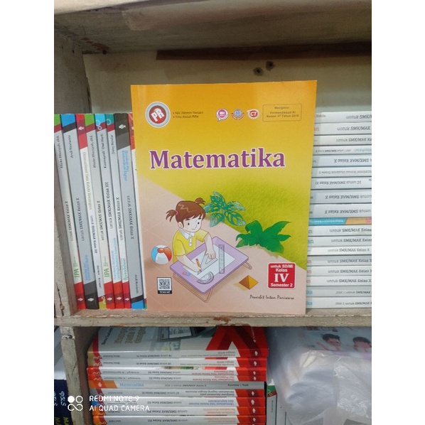 New Buku PR Matematika Kelas 4 Semester 2 Intan Pariwara