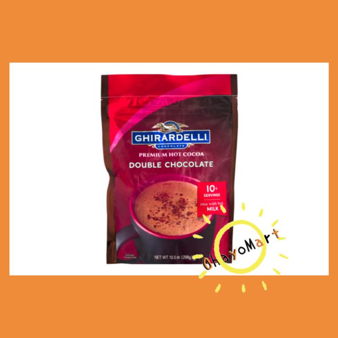 

GHIRARDELLI DOUBLE CHOCOLATE / CHOCO POWDER/ PREMIUM DRINK 298G