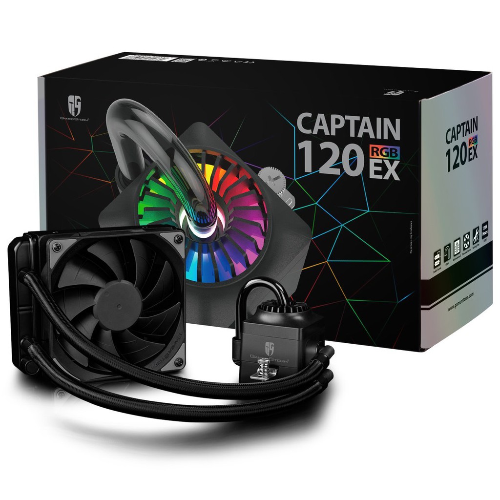 DEEPCOOL CAPTAIN 120 EX LIQUID RGB