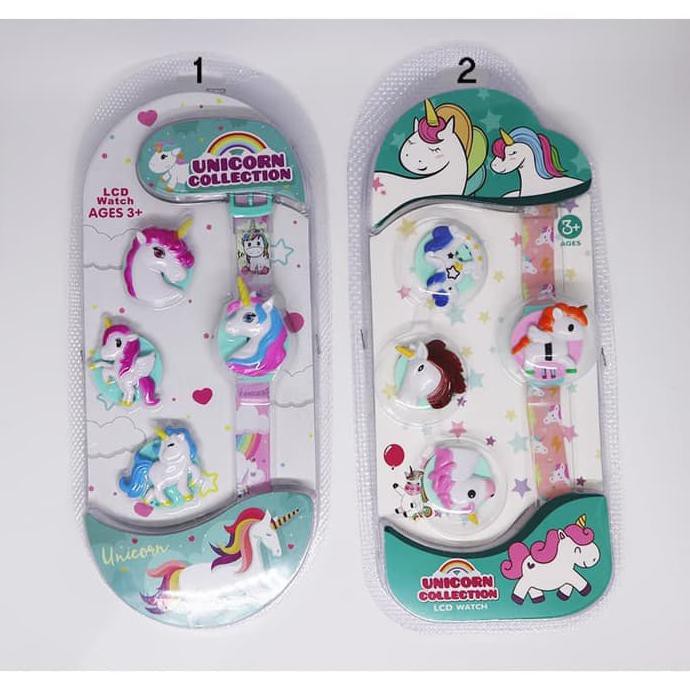 Jam Tangan Anak Ganti Kepala Motif Unicron - Jam AnakPerempuan Unicorn