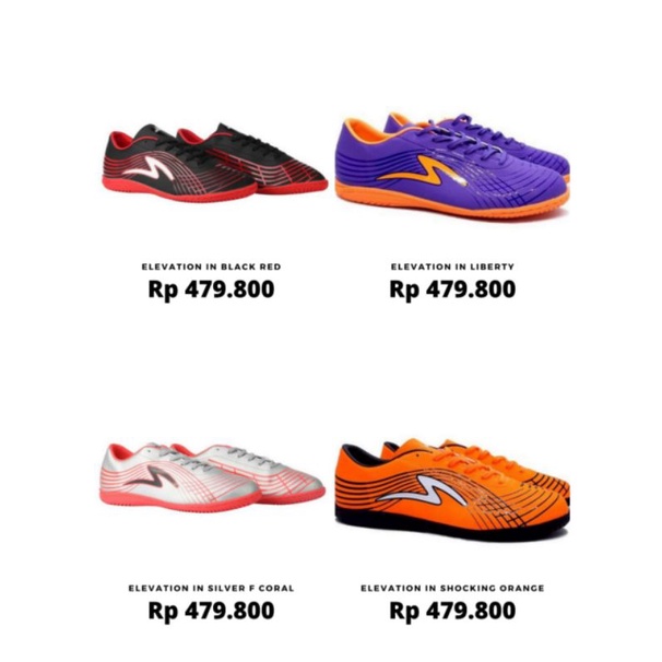 OBRAL SEPATU FUTSAL SPECS ACCELERATOR ELEVATION 19 IN