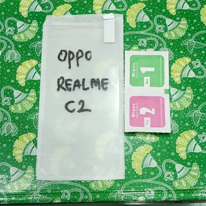 Tempered Gorilla Glass kaca Oppo REALME A1K murah meriah mantap