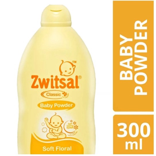 ZWITSAL BABY POWDER 300GR. Rich Honey 300GR..Clasic soft floral 300GR.