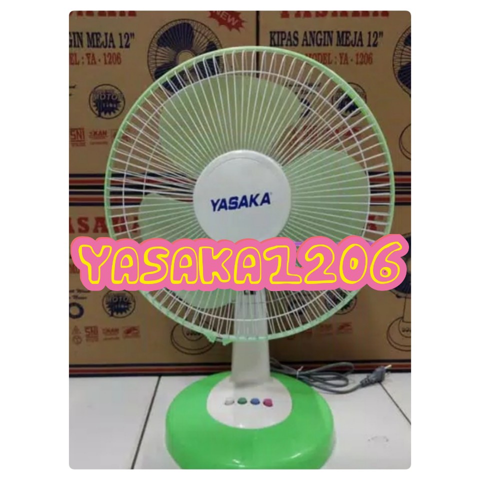 Kipas Angin Yasaka YA 1206 Desk Fan Yasaka Kipas Angin Meja 12 Inch