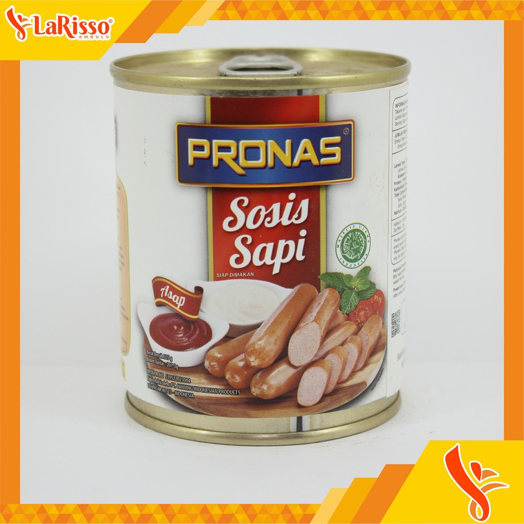 

PRONAS SOSIS SAPI ASAP SIAP MAKAN KALENG 325GR