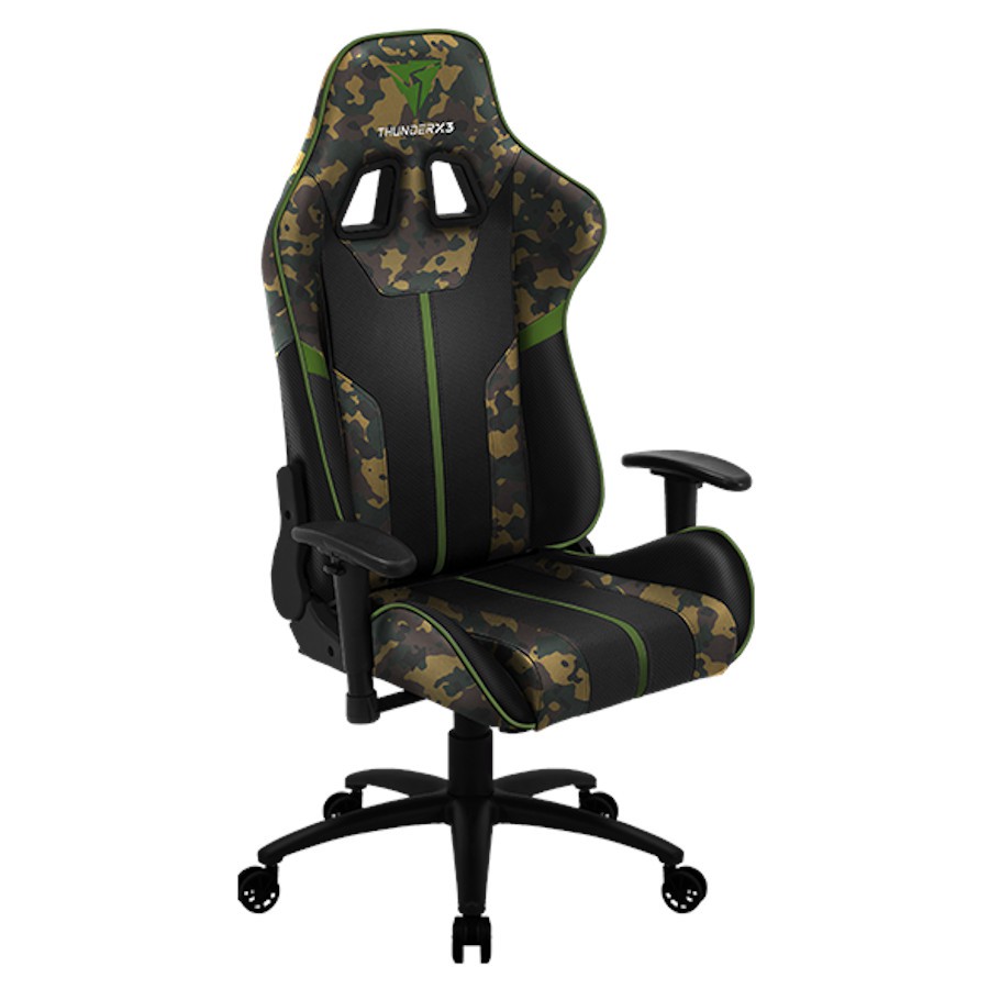 Aerocool Thunderx3 Bc3 Camo Green Air Tech Military Gaming Chair