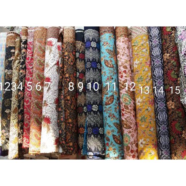 Kain batik foil legenda mas