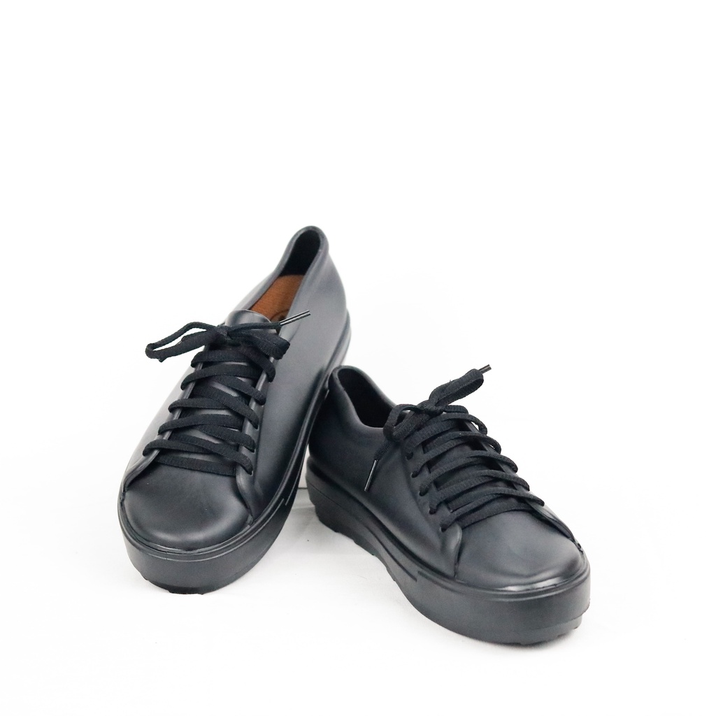 6.6 MEGA!! Sneakers Cewek WANITA SNEAKERS JELLY DOFF 6382-HITAM