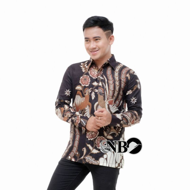 KEMEJA PRIA BAJU BATIK LENGAN PANJANG