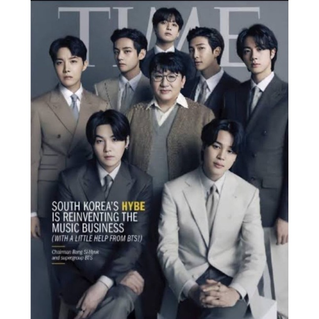 [READY] MAJALAH TIME BTS x Bang PD MAGAZINE COVER