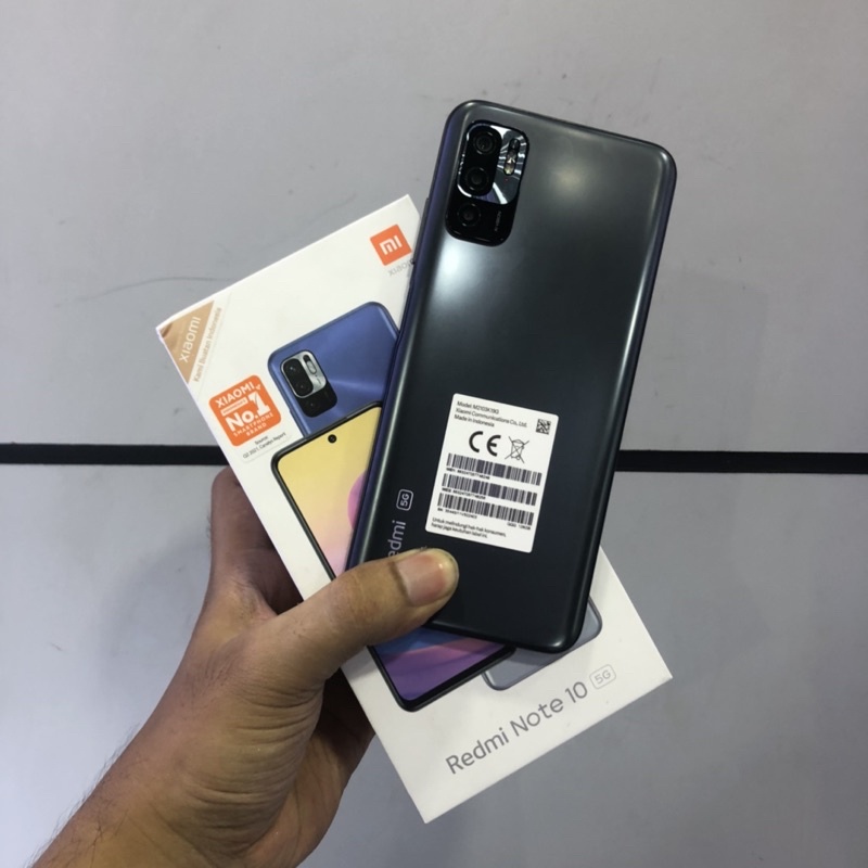 redmi note 10 5G ram 8gb second bekas pakai