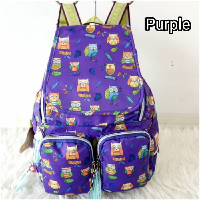 1764AR Tas Ransel Cewek Kuliah Kerja Tas Import Backpack Biru N57B9 Ransel Wanita Burberry Ransel I