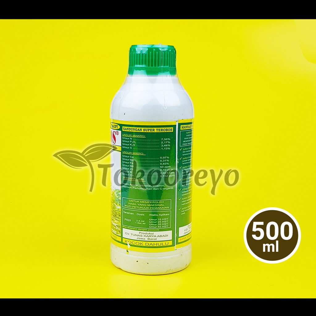 Gaardeen Super Terobos Padi 500 Ml Kp Pupuk Organik Cair