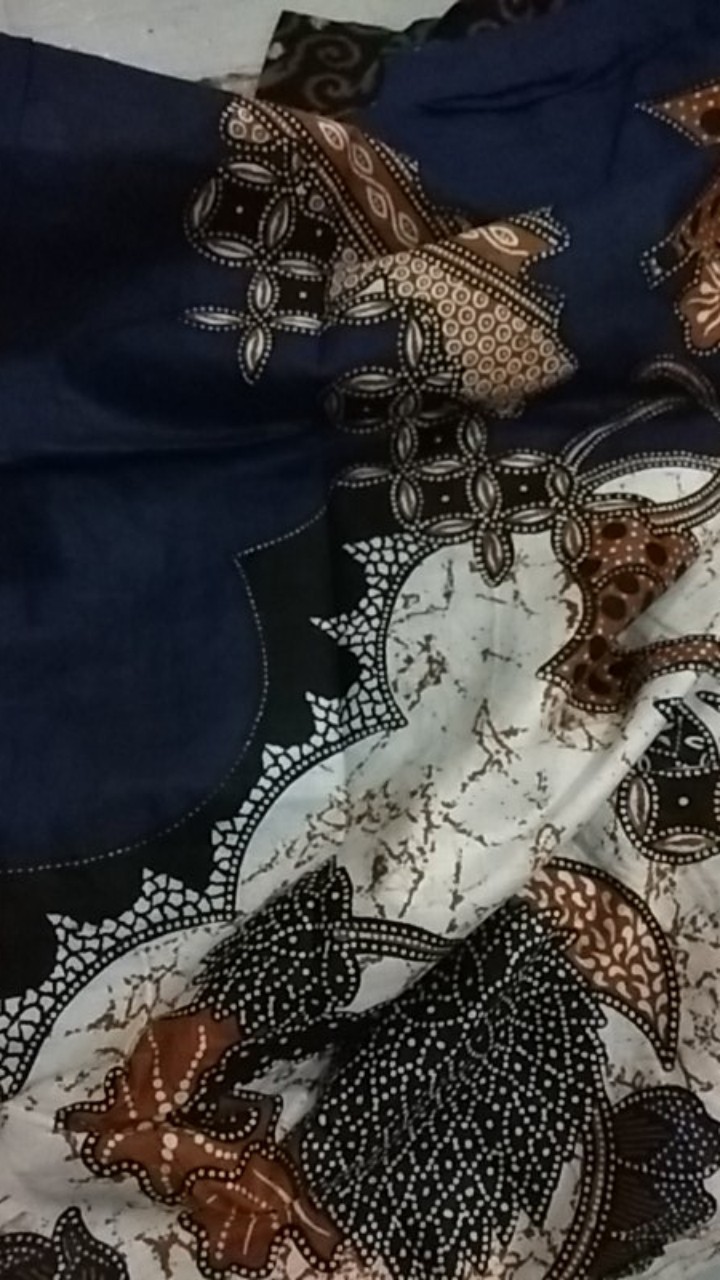 Bswart Batik Hrb026 Kenongo Hem Pendek Padi Pekalongan M L Xl Batik Pria