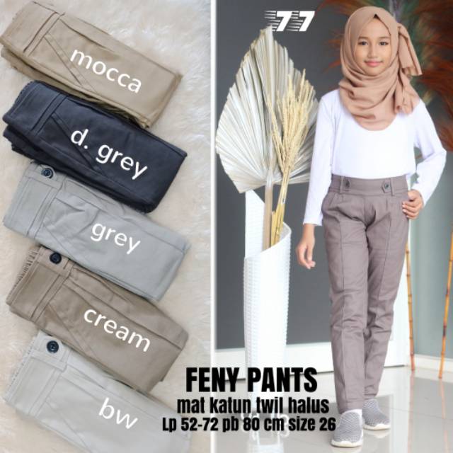 Celana anak baggy size 26 bisa COD