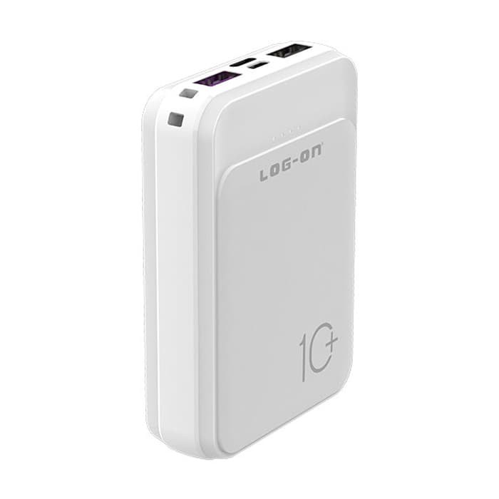 POWERBANK PB-799L POWER RUSH 10.000 MAH DUAL USB 2.4A - LOG ON