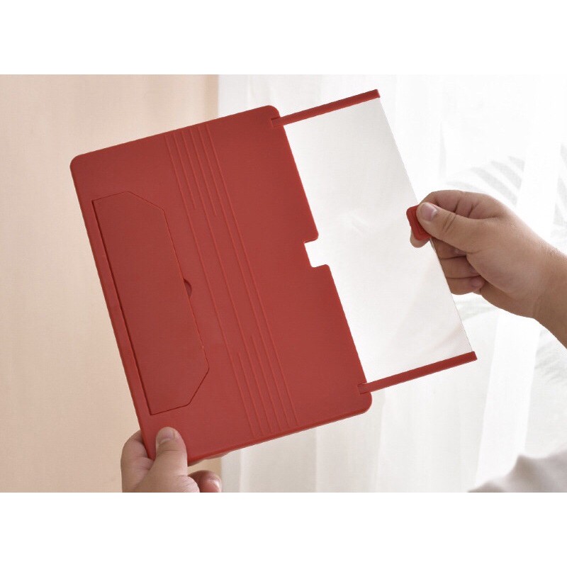 Termurah Mobile Phone Video Amplifier Zoom F4 memperbesar layar hp Hitam Merah Putih