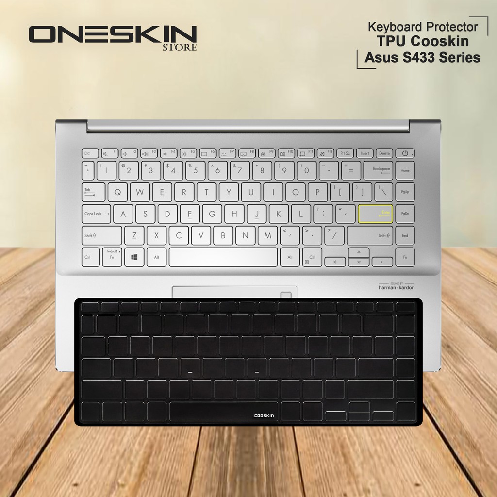 Pelindung Keyboard Protector Asus S14 S433F S433FL S433FA S433 S433J S433JQ Tpu Cooskin Original