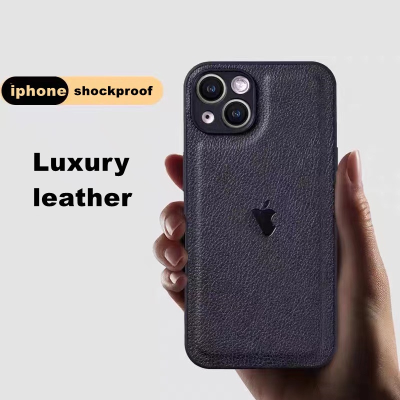 Case Bahan Kulit Silikon Dapat Dicuci Tahan Banting Untuk iphone 11 pro max 13 / 12 pro max X / Xs max XR 7 / 8 / se2020 7 plus8 plus