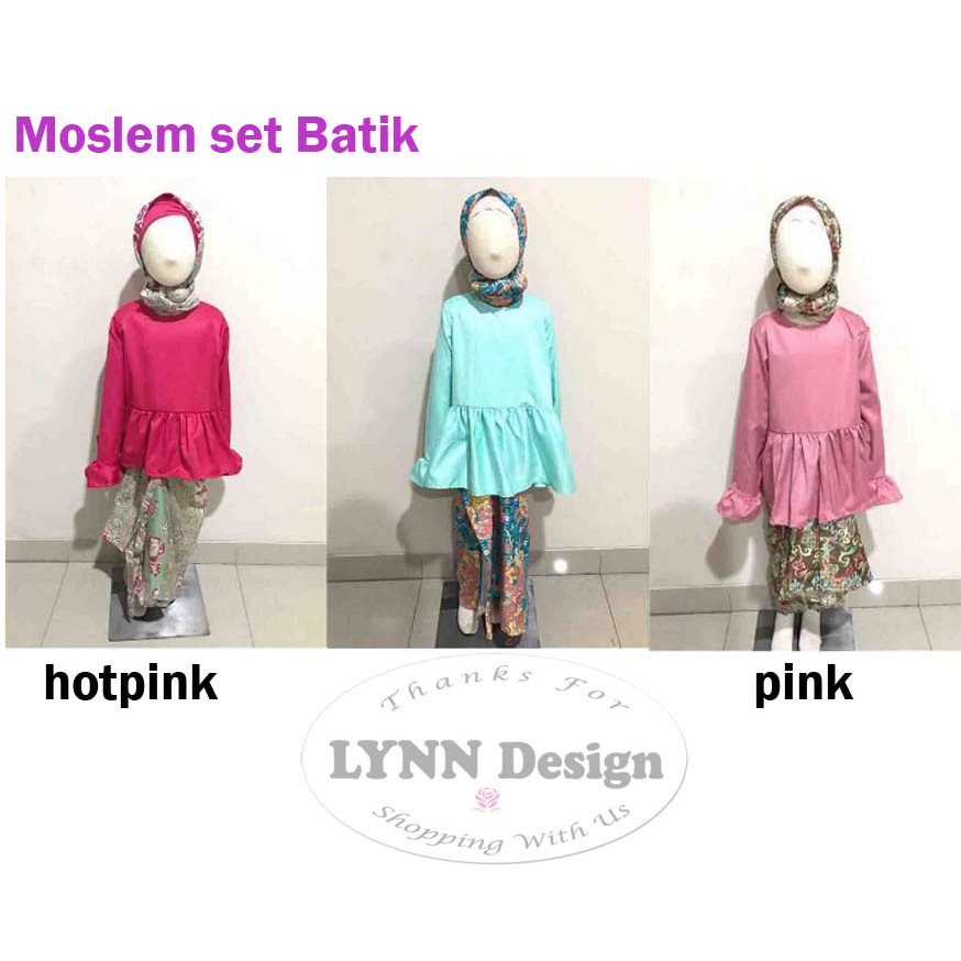 3 in 1 Batik Kartini anak Premium by Lynn Design