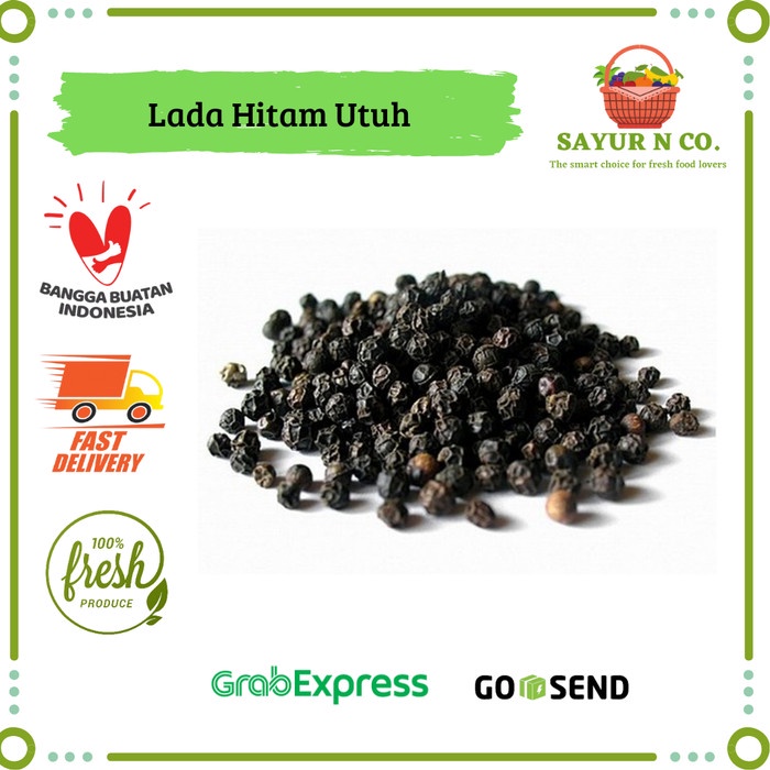 

Lada Hitam Utuh Bulat | Sayur N Co Bekasi