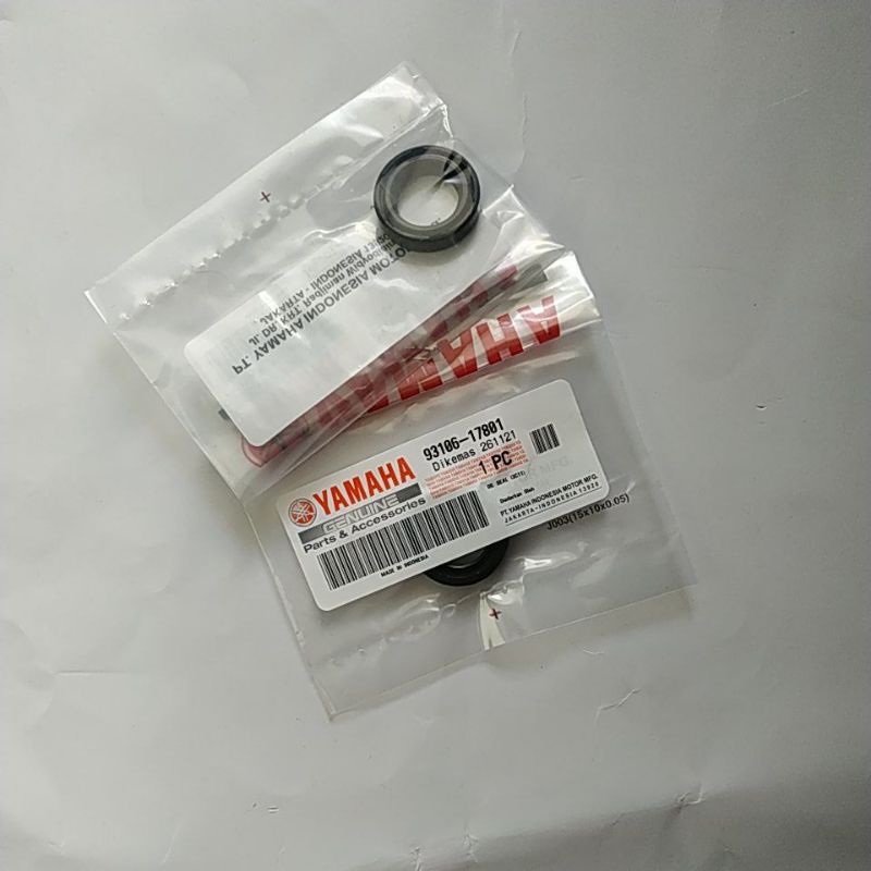 SEAL SHOCK BELAKANG SWING ARM RELAY R15 VIXION /93106-17801 ORIGINAL YAMAHA