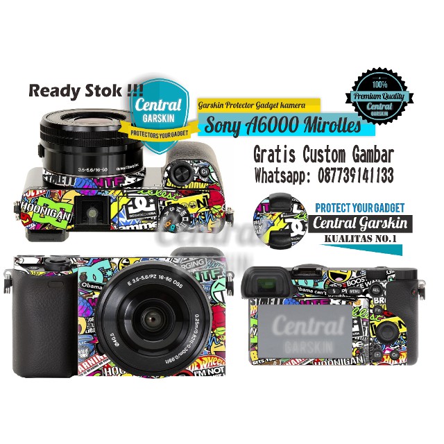 Garskin Kamera Sony A6000 - hoonigan