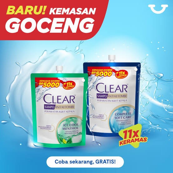 SLC5 - Clear Shampoo Anti Ketombe 55ml