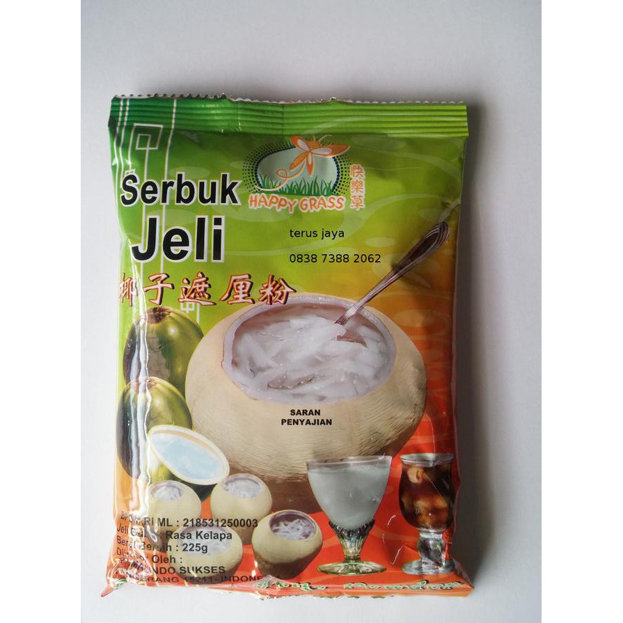 

jptl serbuk jeli kelapa happy grass coconut jelly powder tcr8