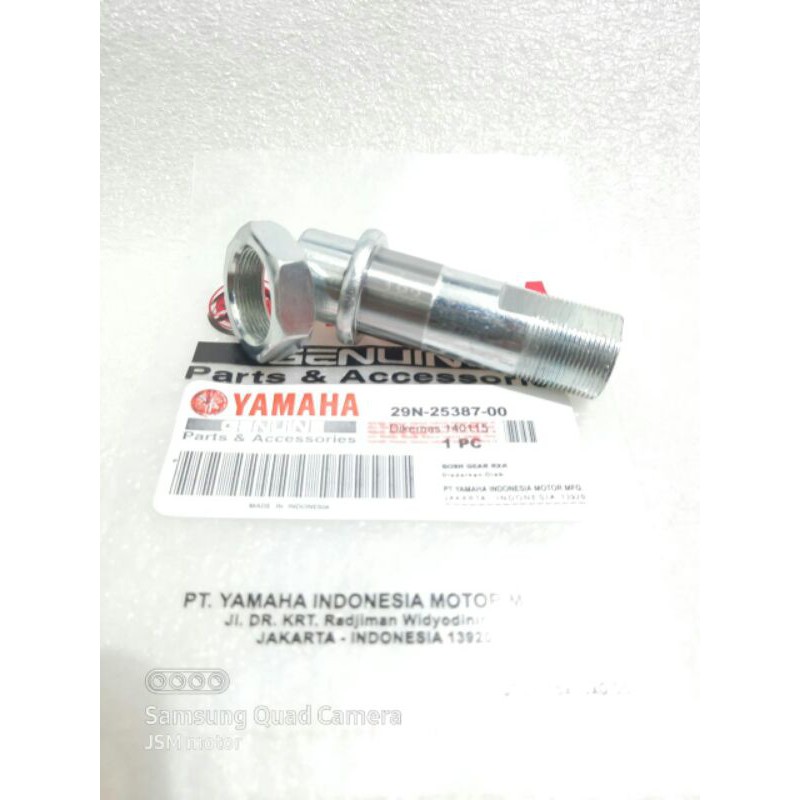 BOSH BOS GEAR GIR KUNUS BELAKANG RX KING CHROME KILAT
