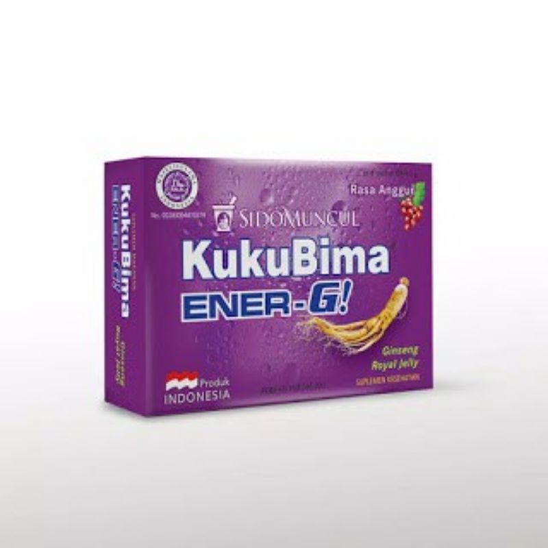 KUKU BIMA ENER-G Rasa Anggur Isi 6 Sachet