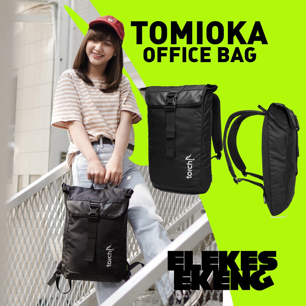 TORCH OFFICE BAG BACKPACK TOMIOKA - TAS KANTOR RANSEL TORCH TOMIOKA