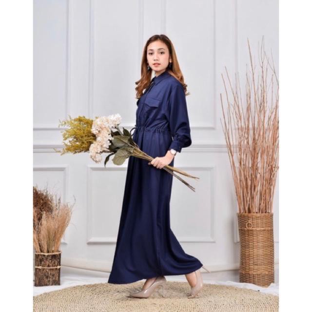 1KG MUAT 4PCS | GALDAA MAXY DRESS / DRESS GAMIS FULL KANCING / DRESS GAMIS MOSCREPE PREMIUM