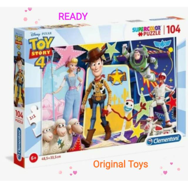 Puzzle Toy Story  Clementoni : Toy Story 4 - 104 pcs - Original Clementoni