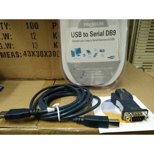 Bafo BF-810 Kabel USB to Serial RS232 DB9