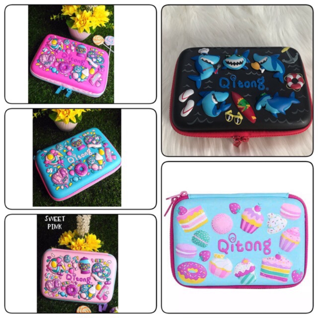 

Pencil Hard Case Qitong - Kotak Pensil 3D Hard Case