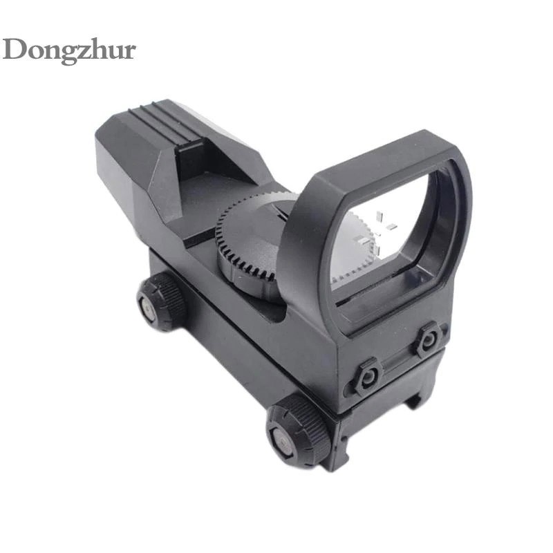 GS8 Dongzhur Kekeran Teropong Senapan Holographic Green Dot Scope 20mm Rail Mount - HD23 - Black