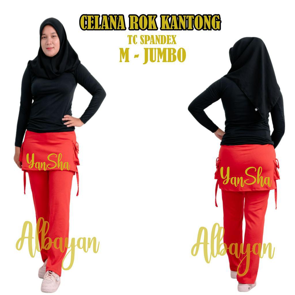 CELANA ROK KANTONG MERAH/CBROK KANTONG MERAH