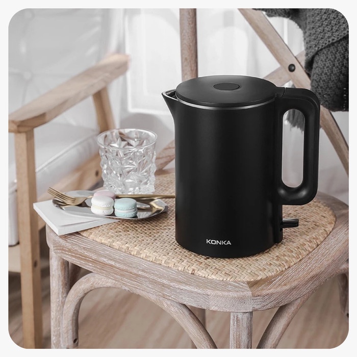 TEKO PEMANAS ELECTRIC KETTLE | TEKO LiSTRIK HITAM KMI8(WE)