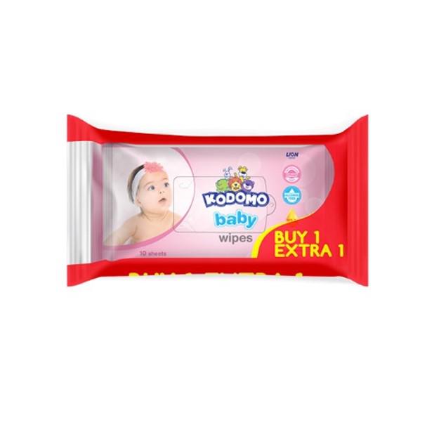 Kodomo Tisu Basah Antibakterial Rice Milk Pink Bag Isi 10 Buy 1 Extra 1 x3