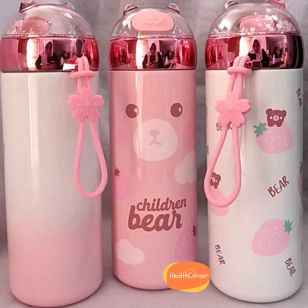 Botol Yakai Thermos Stainless Bear 330ml