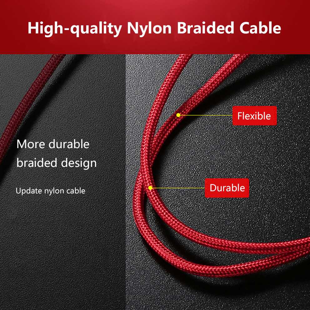 Kabel Charger 3in1 Micro USB + Lightning + USB Type C 1.2 m - US186 ( Al-Yusi )