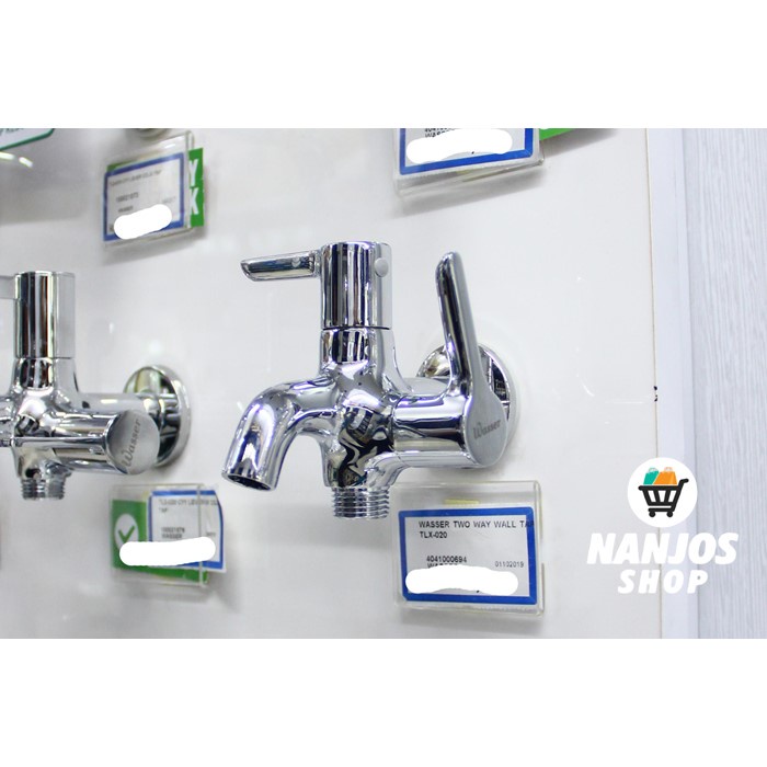 Wasser Keran / Kran Tembok Cabang / Double Tap Faucet Tlx 020 / Tlx020