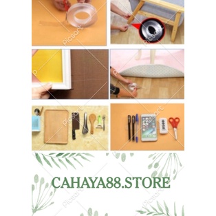 

Double Tape Nano | Double Tape Super | Kuat Dicuci | Tanpa Bekas | Multifungsi Magic Tape Cod