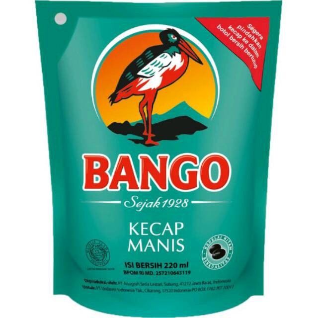 Bango Kecap Manis Pouch 220ml