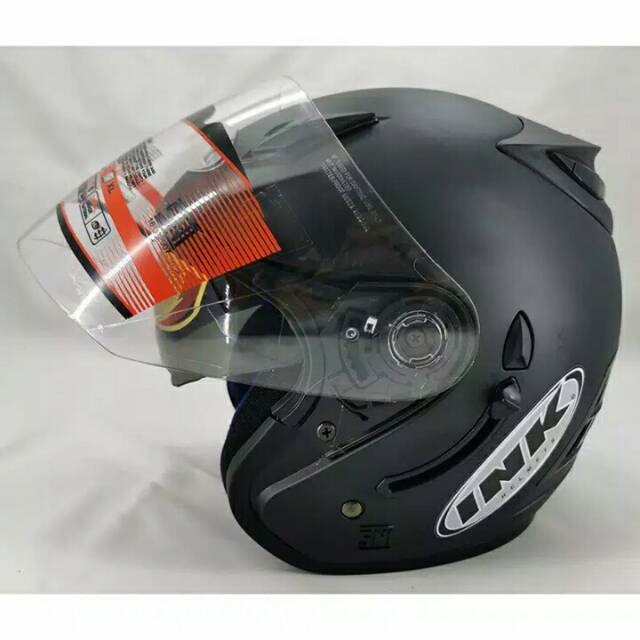 HELM CENTRO INK HITAM DOFF