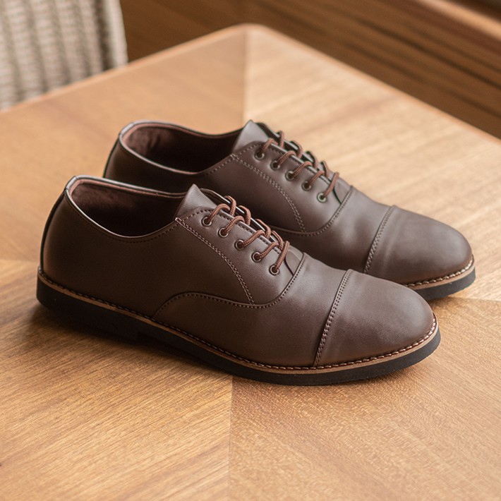 HARRISON BROWN |ManNeedMe x Jack| Sepatu Oxford Pria | Pantofel Formal