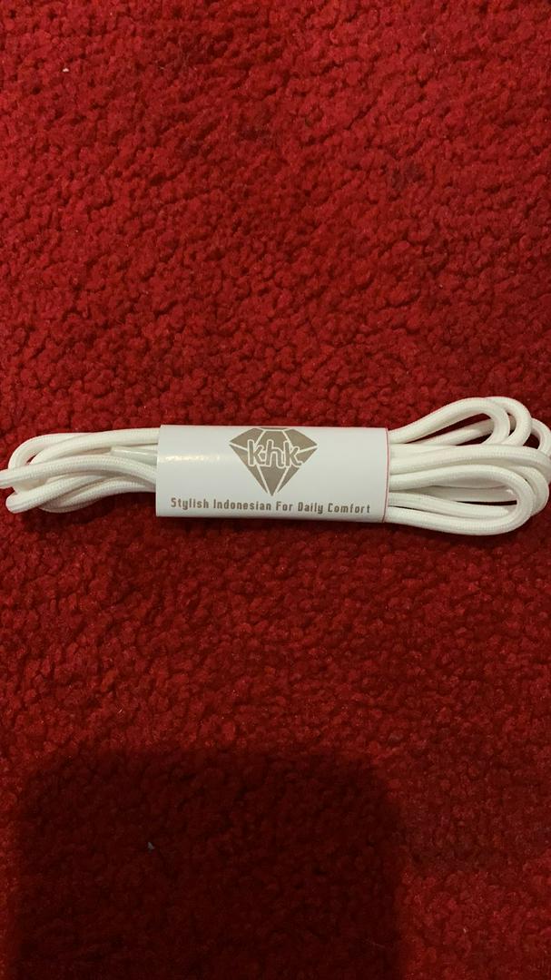 Khakikakiku Rounded Shoelaces Black