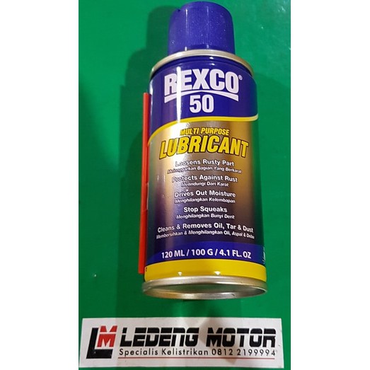 Rexco 50 120ml Lubricant Rexco50 Cleaner Serba Guna Pelumas Anti Karat