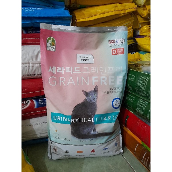 (Grab/ Gojek)Makanan Kucing Therafeed Urinary 7kg- Makanan Kucing Therafeed